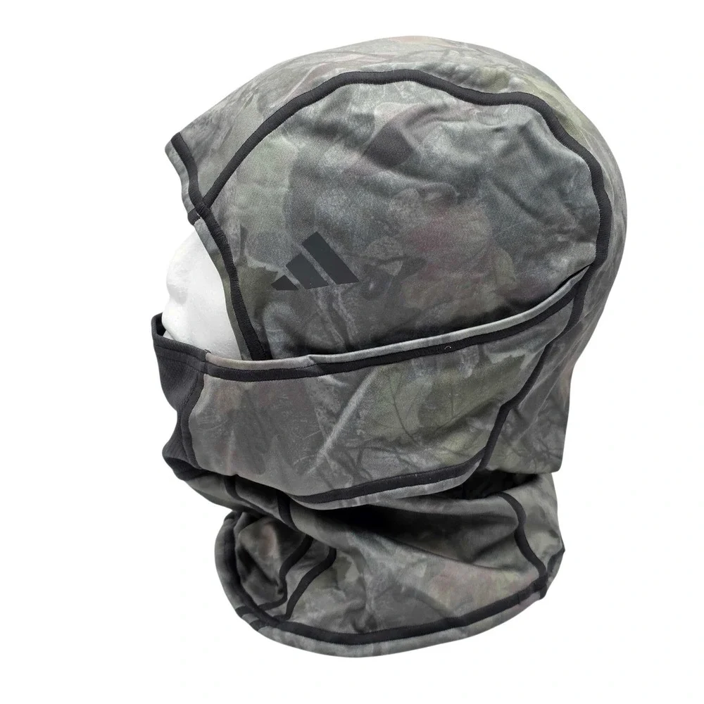 Adidas Camo Alphaskin III Balaclava Ski Mask Hood Grey Unisex OSFA New In Box